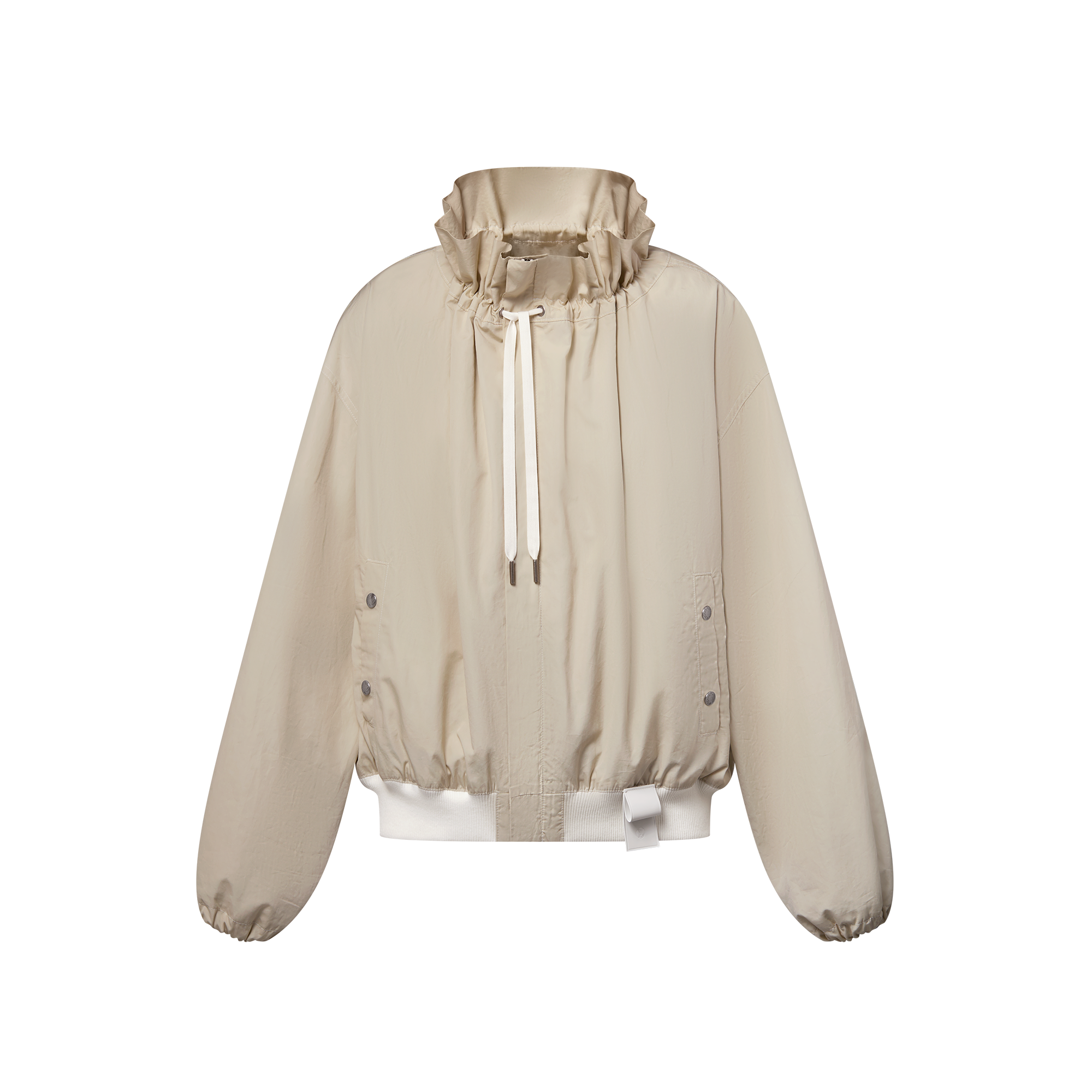 Ruffle Collar Bomber Jacket  in Women