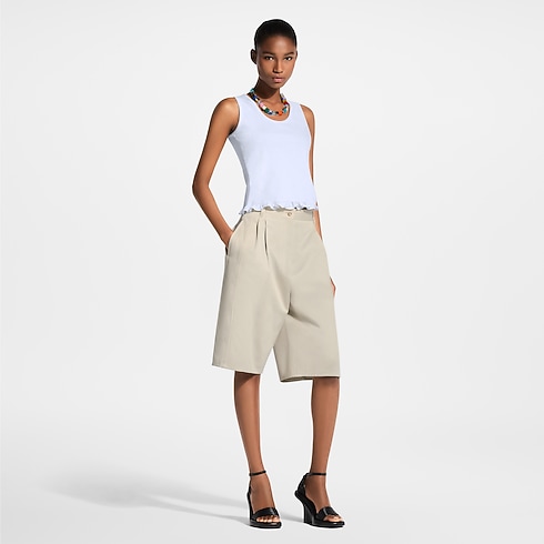 Ruffle Hem Tank Top in Women's Ready-to-Wear Tops collections by Louis Vuitton (Product zoom)