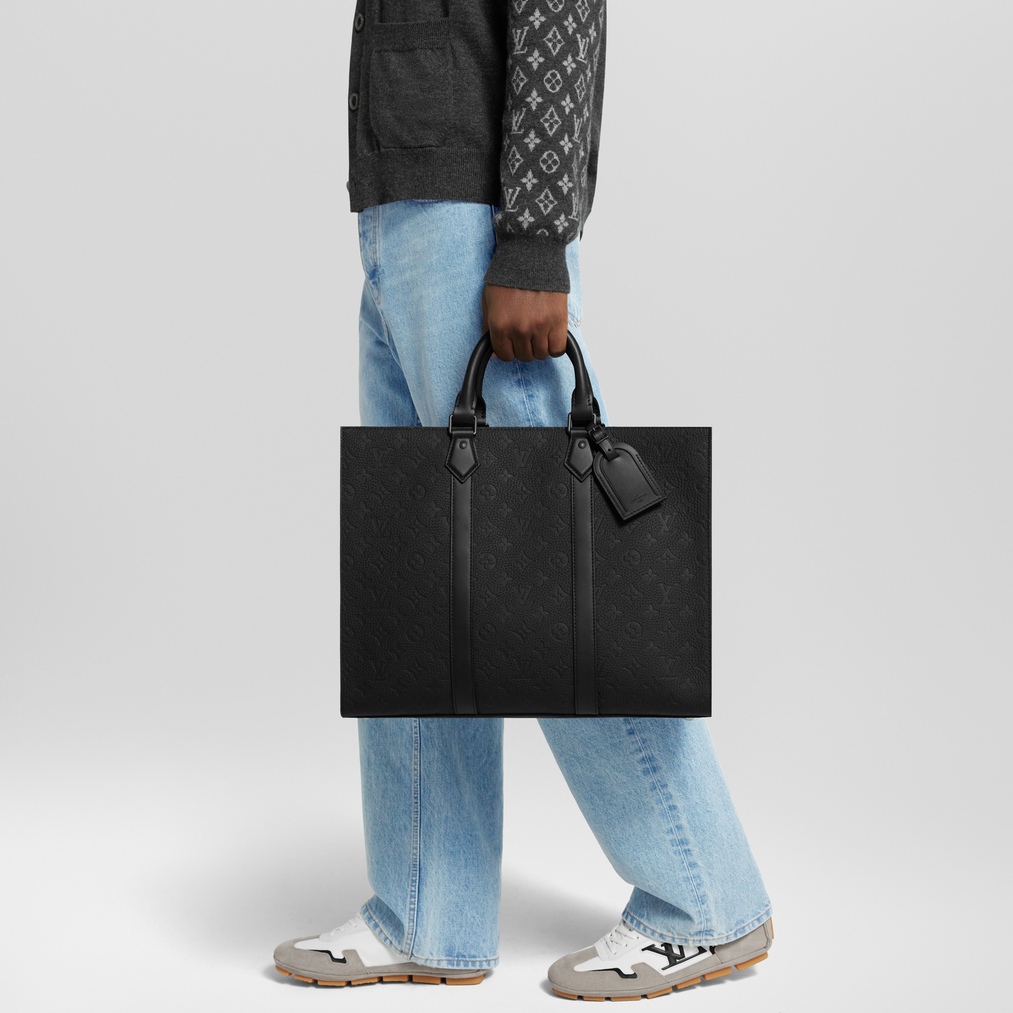 Sac Plat 24H Monogram Taurillon Leather LG - G90 in Men