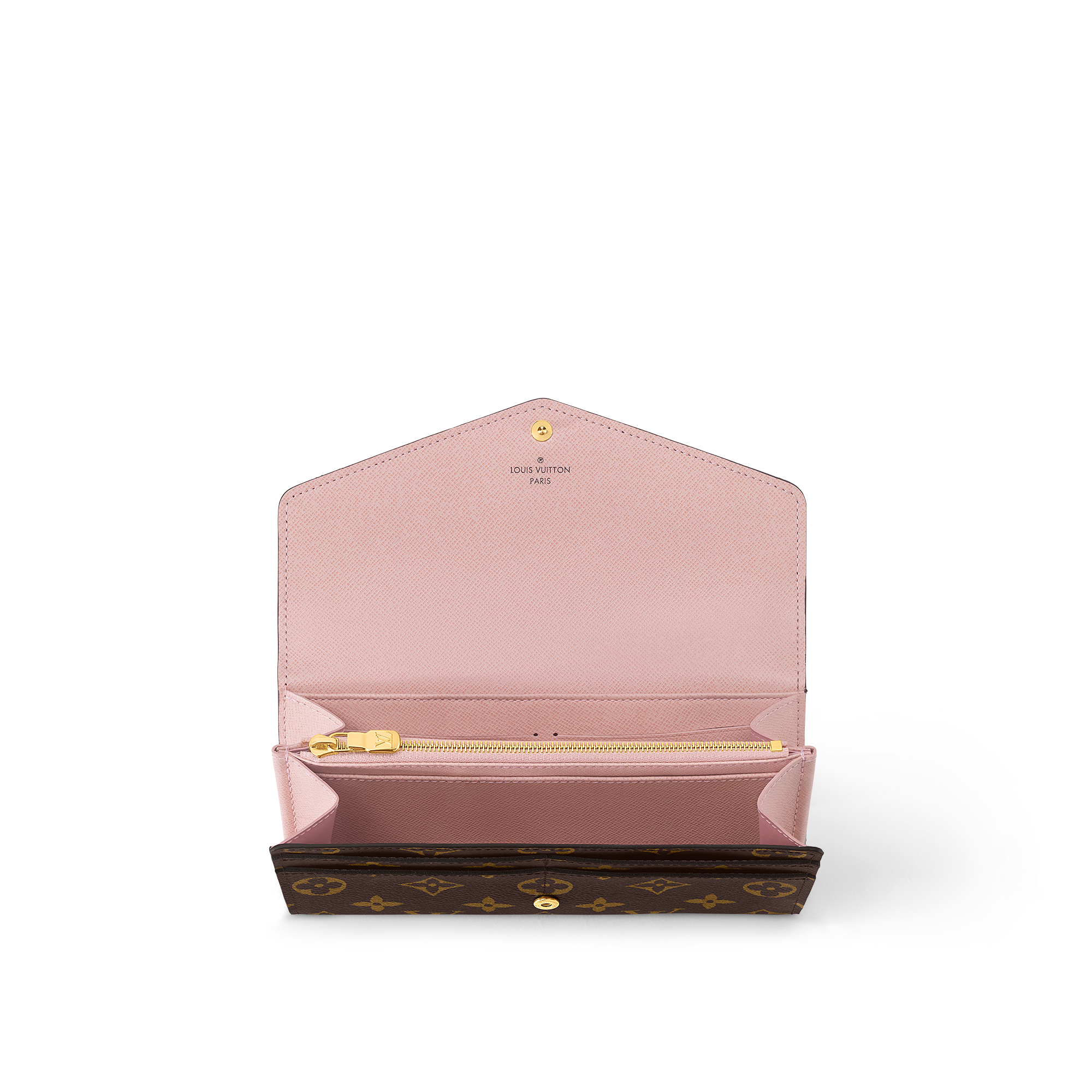 Sarah Wallet Monogram in Women