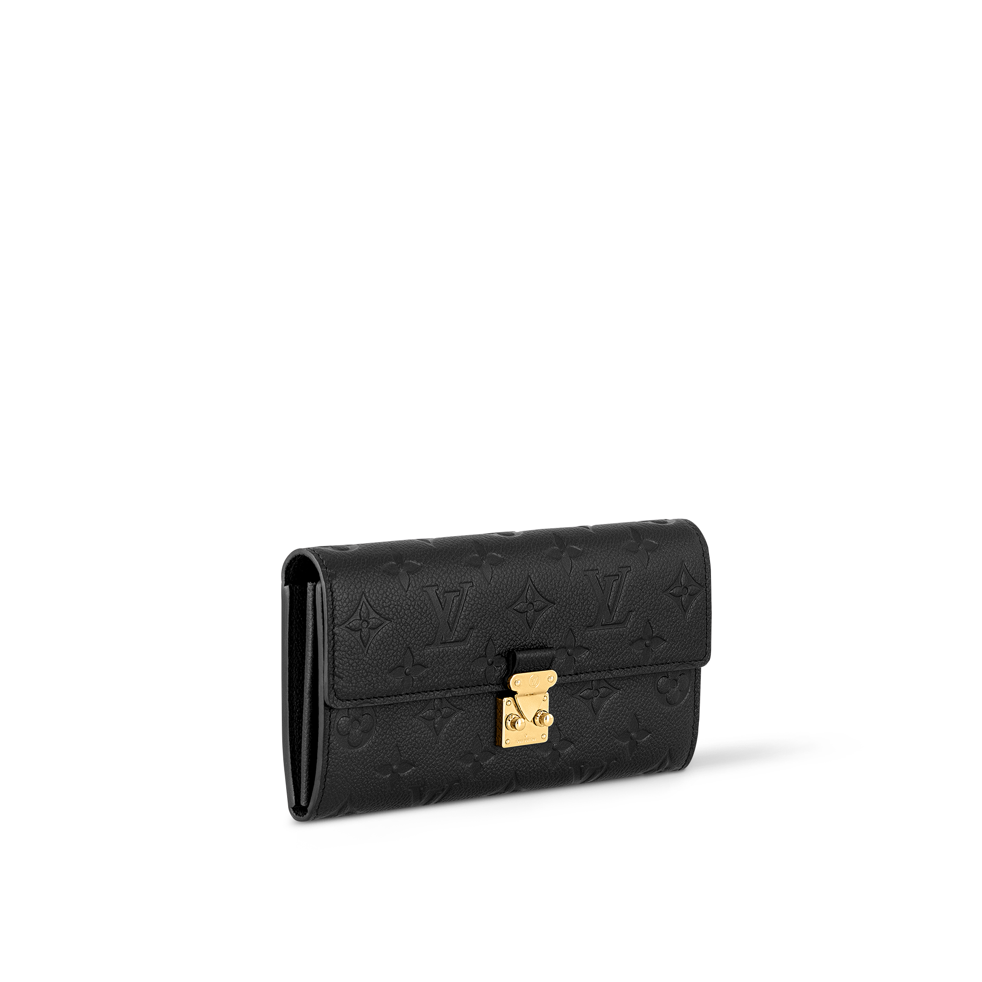 Sarah Wallet Monogram Empreinte Leather in Women