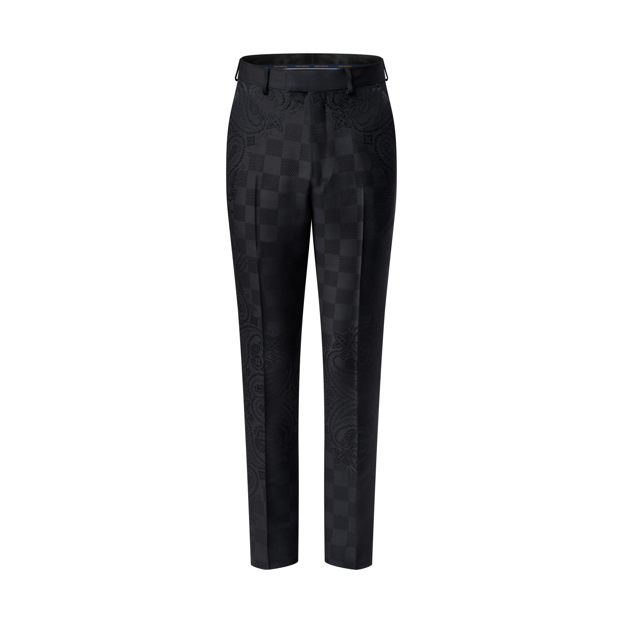 Satin Cigarette Evening Pants  in Men