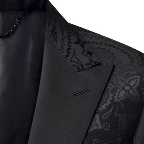 Satin Pont Neuf Single-Breasted Evening Jacket in Men's Ready-to-Wear Blazers and Jackets collections by Louis Vuitton (Product zoom)