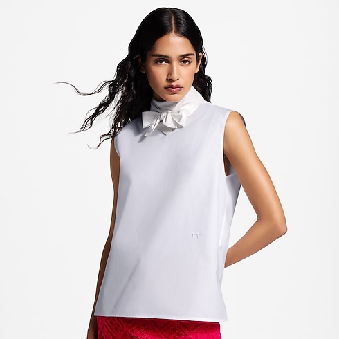 Scarf Collar Blouse in Women's Ready-to-Wear Tops collections by Louis Vuitton (Product zoom)