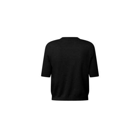 Sequin Signature Knit Top in Women's Ready-to-Wear Tops collections by Louis Vuitton (Product zoom)