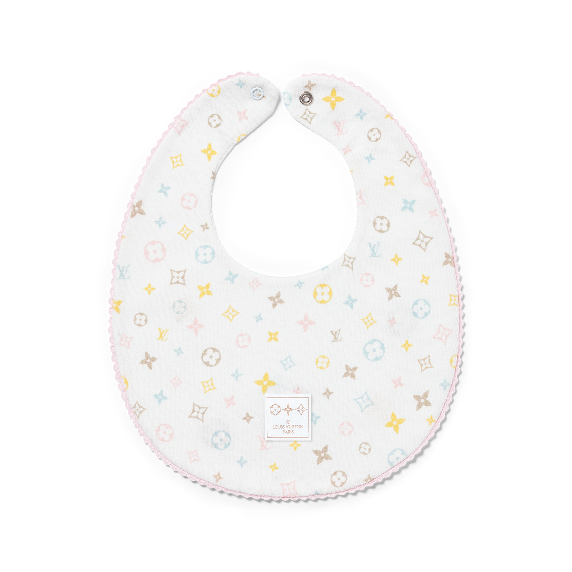 Set of 2 Embroidered Meli-Melo Bibs . in New