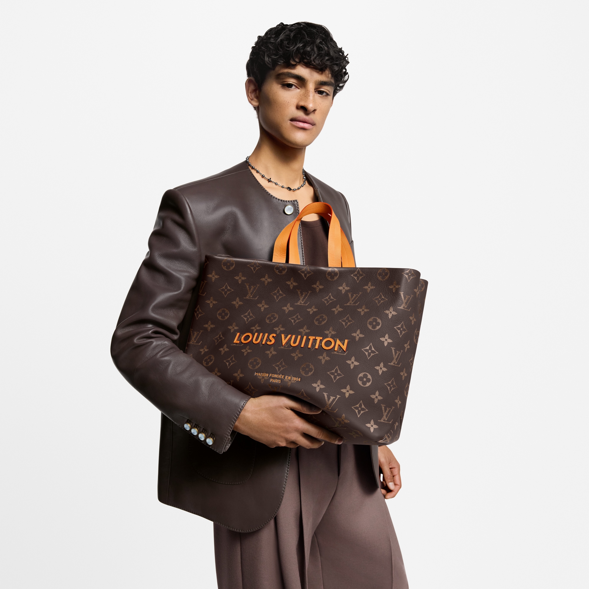 Shopper Tote MM Autres Cuirs Monogram in Bags and Small Leather Goods