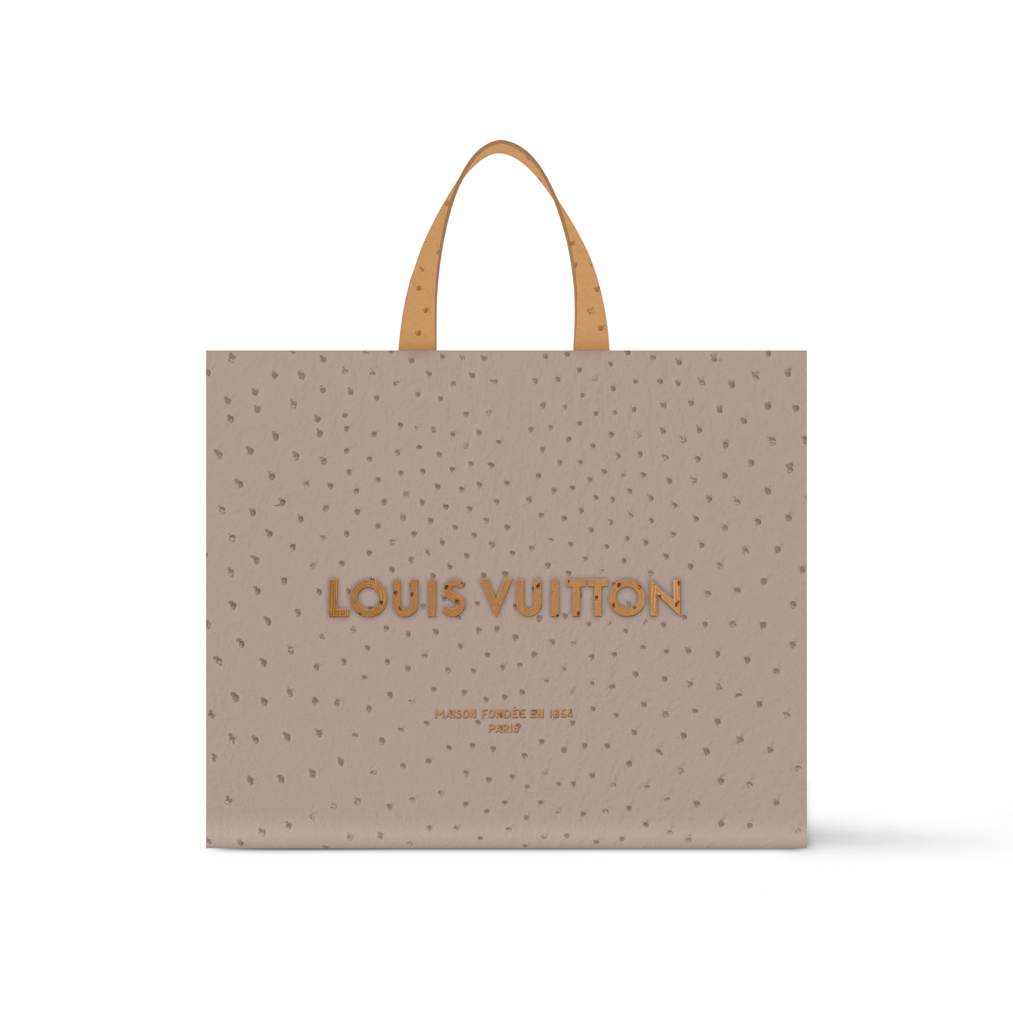 Shopper Tote MM Autruche in Les Extraordinaires