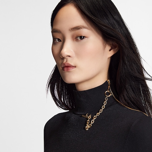Shoulder Detail Turtleneck Sweater in Women's Ready-to-Wear Knitwear collections by Louis Vuitton (Product zoom)