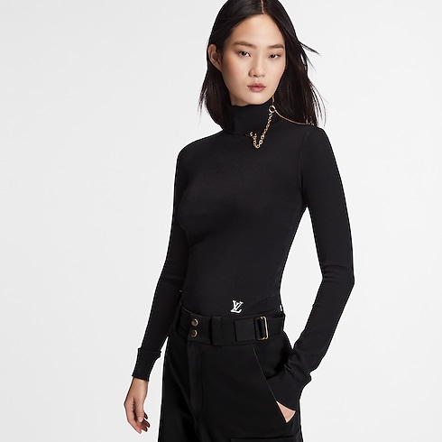 Shoulder Detail Turtleneck Sweater in Women's Ready-to-Wear Knitwear collections by Louis Vuitton (Product zoom)
