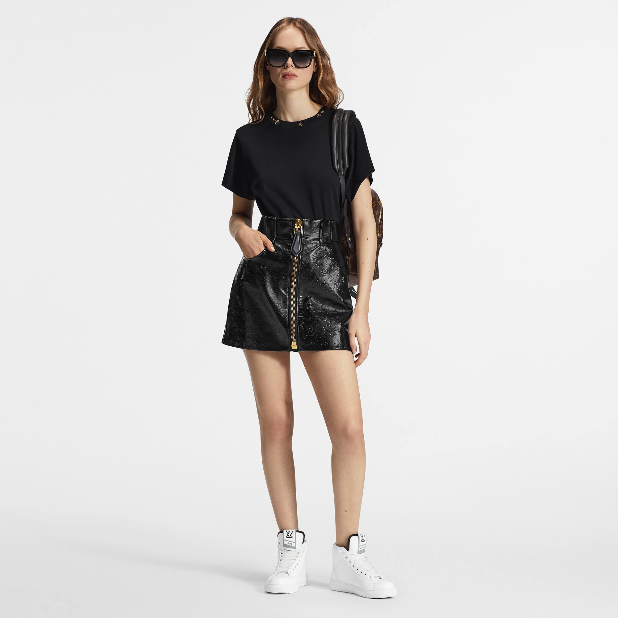 Side Strap T-Shirt  in Women