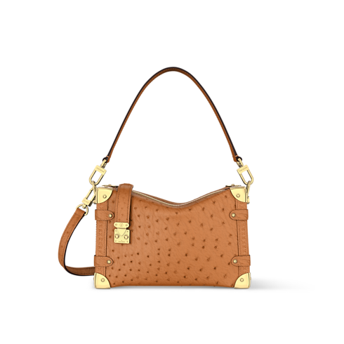 Side Trunk MM Autruche in Women's Handbags Exotic Leather Bags collections by Louis Vuitton (Product zoom)