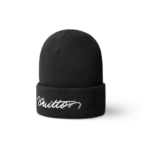 Signature Beanie . in Men's Accessories Hats, Beanies and Gloves collections by Louis Vuitton (Product zoom)