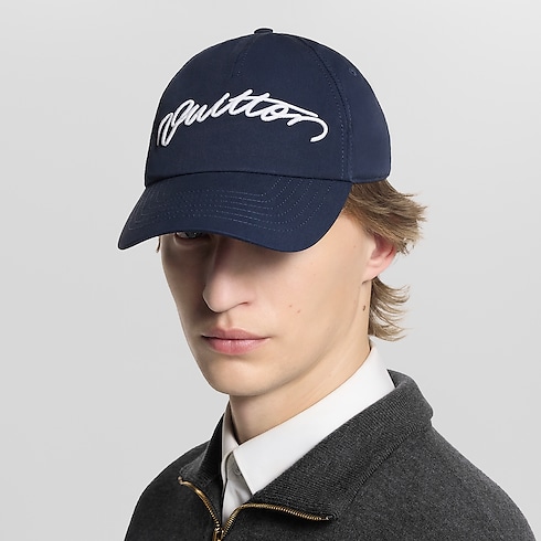 Signature Cap . in Men's Accessories Hats, Beanies and Gloves collections by Louis Vuitton (Product zoom)