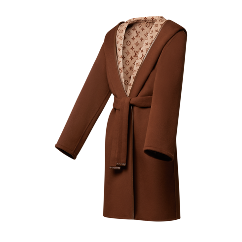 Signature Hooded Wrap Coat in Women's Ready-to-Wear Coats and Jackets collections by Louis Vuitton (Product zoom)