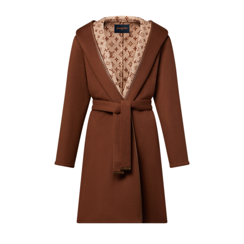 Signature Hooded Wrap Coat in Women's Ready-to-Wear Coats and Jackets collections by Louis Vuitton (Product zoom)