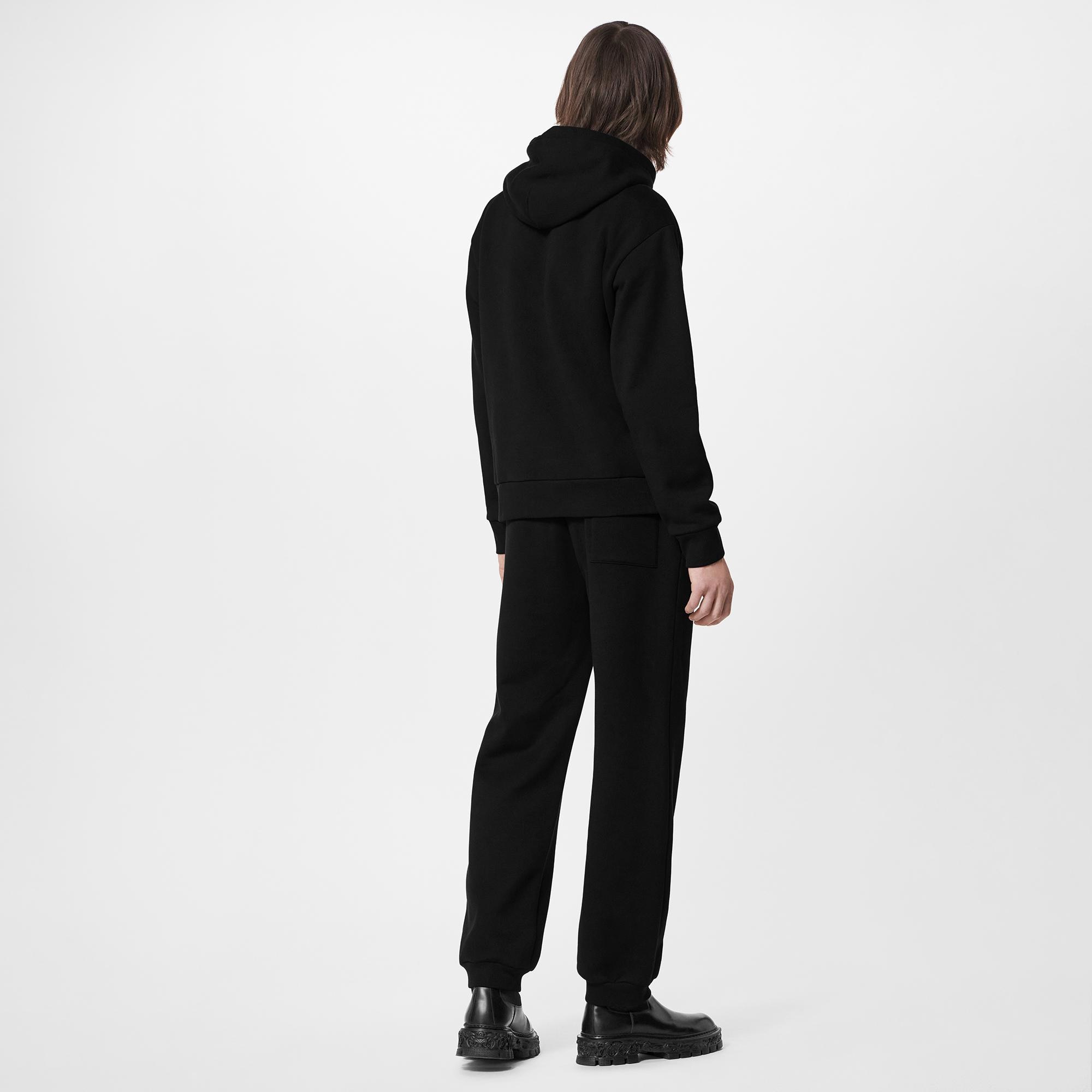 Signature Hoodie With Embroidery  in Men