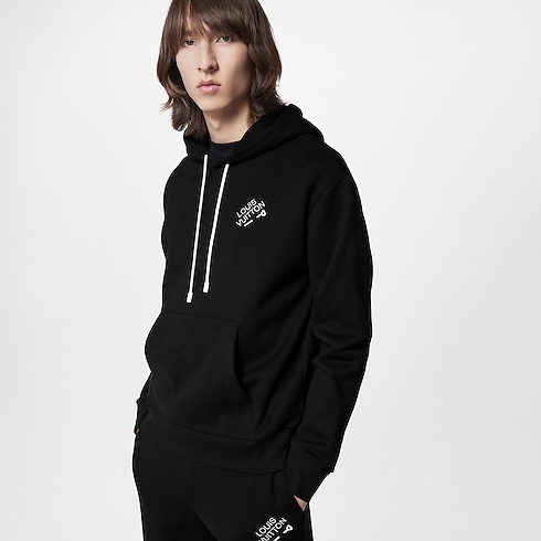 Signature Hoodie With Embroidery in Men's Ready-to-Wear Knitwear and Sweatshirts collections by Louis Vuitton (Product zoom)