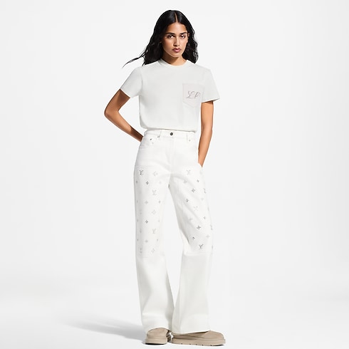 Signature Pocket T-Shirt in Women's Ready-to-Wear T-shirts and Sweatshirts collections by Louis Vuitton (Product zoom)