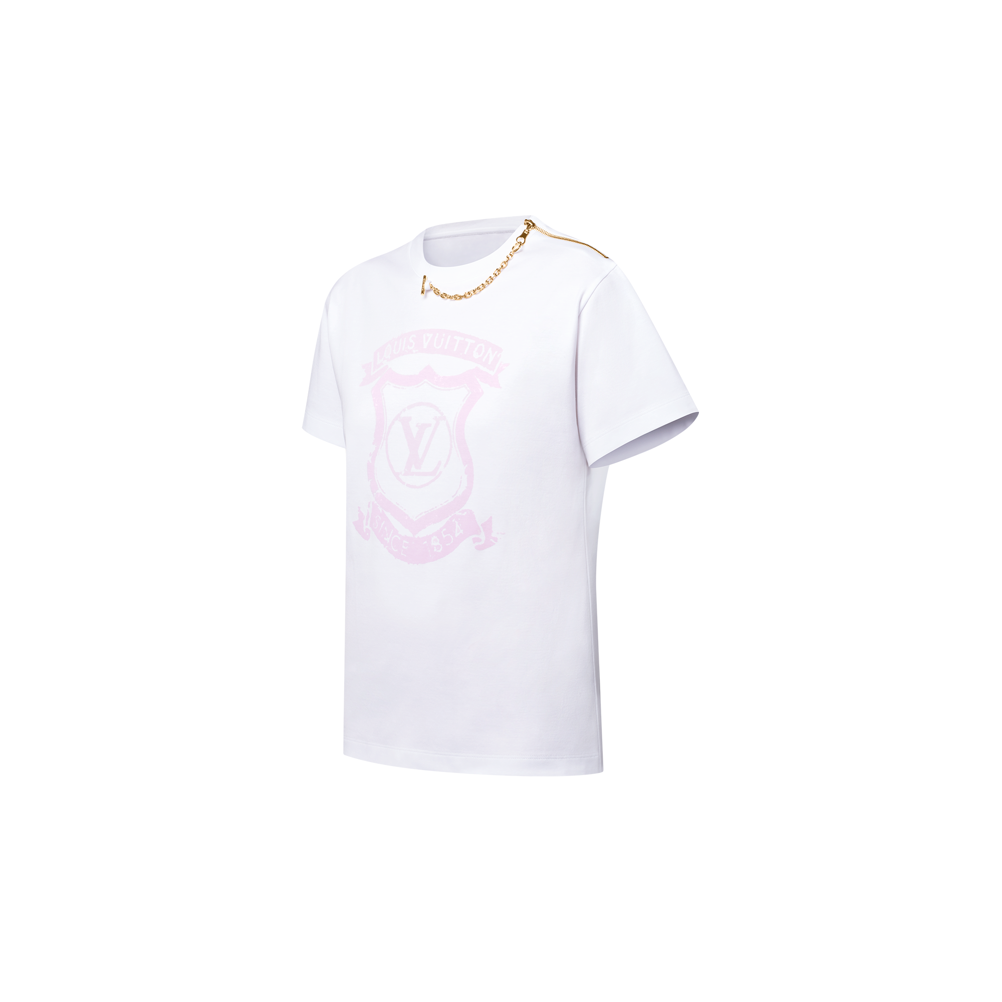 Signature Zipper Detail T-Shirt   in Women