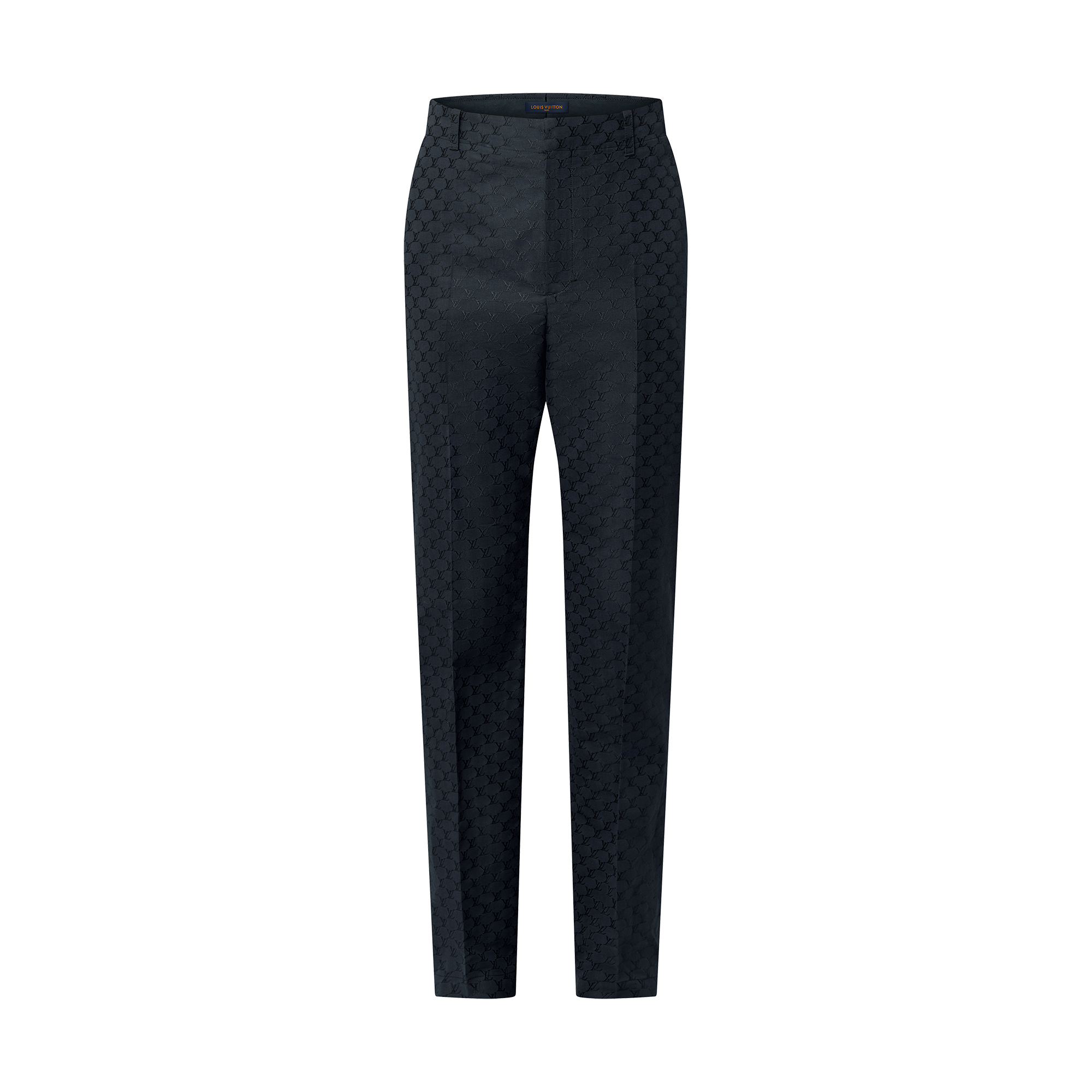 Silk And Cotton Blend Classic Pants   in Men