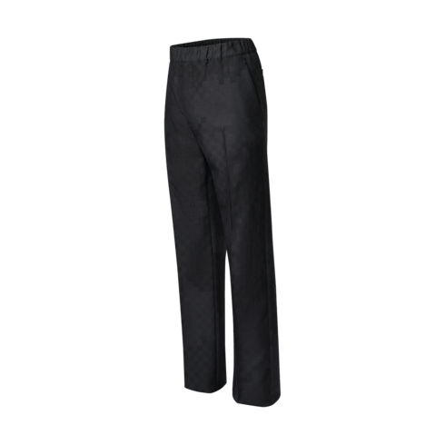 Silk And Wool Blend Drawstring Pants in Men's Ready-to-Wear Pants collections by Louis Vuitton (Product zoom)