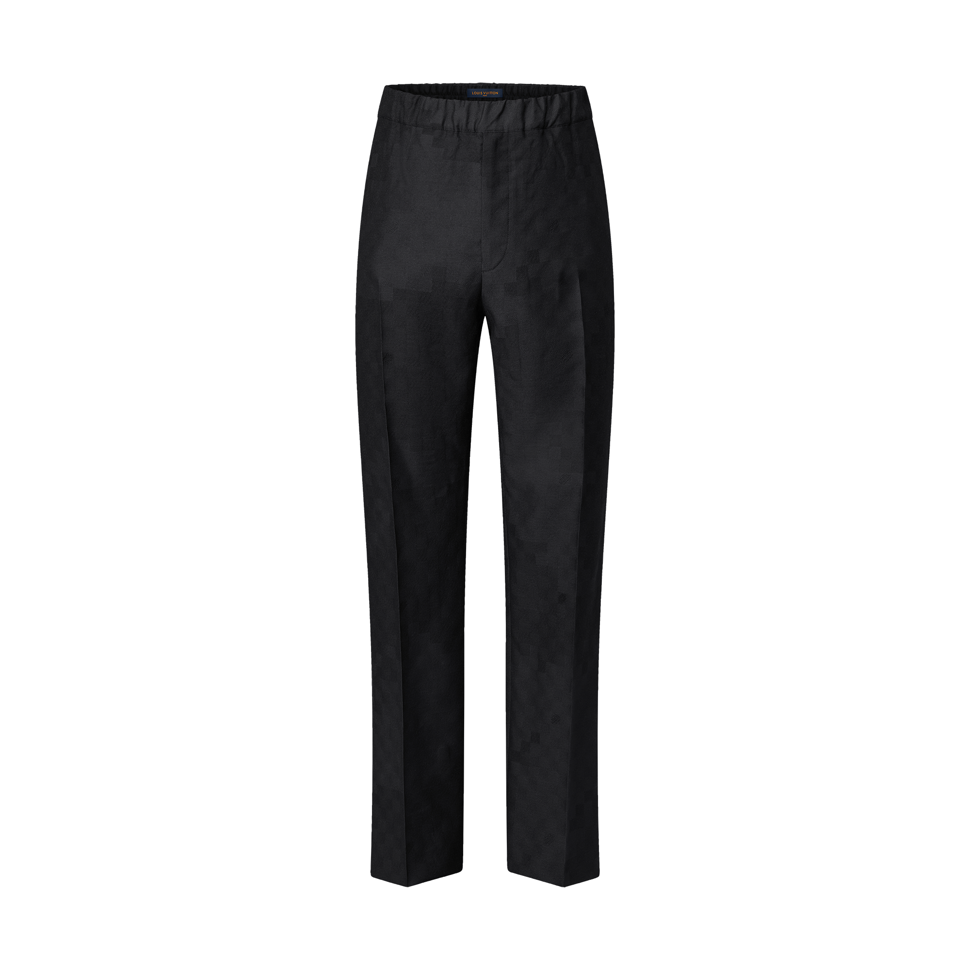 Silk And Wool Blend Drawstring Pants  in Men