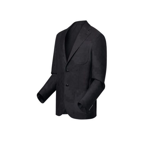 Silk And Wool Blend Napolitana Jacket in Men's Ready-to-Wear Blazers and Jackets collections by Louis Vuitton (Product zoom)