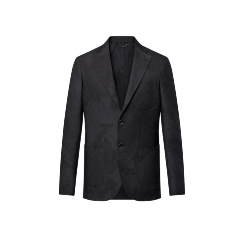 Silk And Wool Blend Napolitana Jacket in Men's Ready-to-Wear Blazers and Jackets collections by Louis Vuitton (Product zoom)