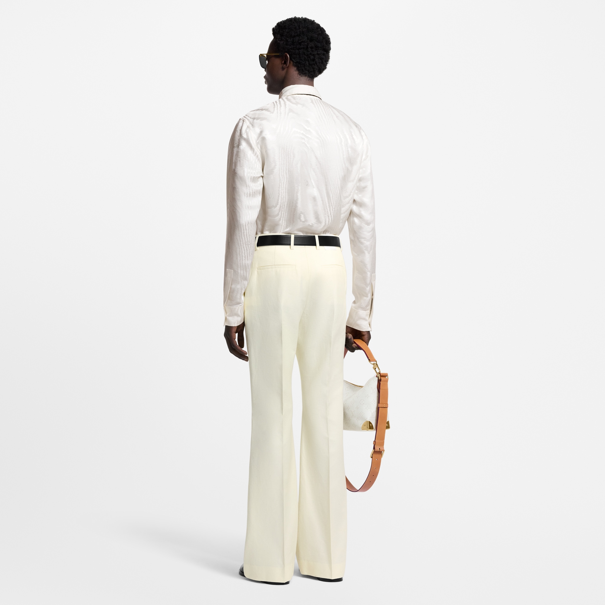 Silk-Blend Classic Evening Shirt  in Men