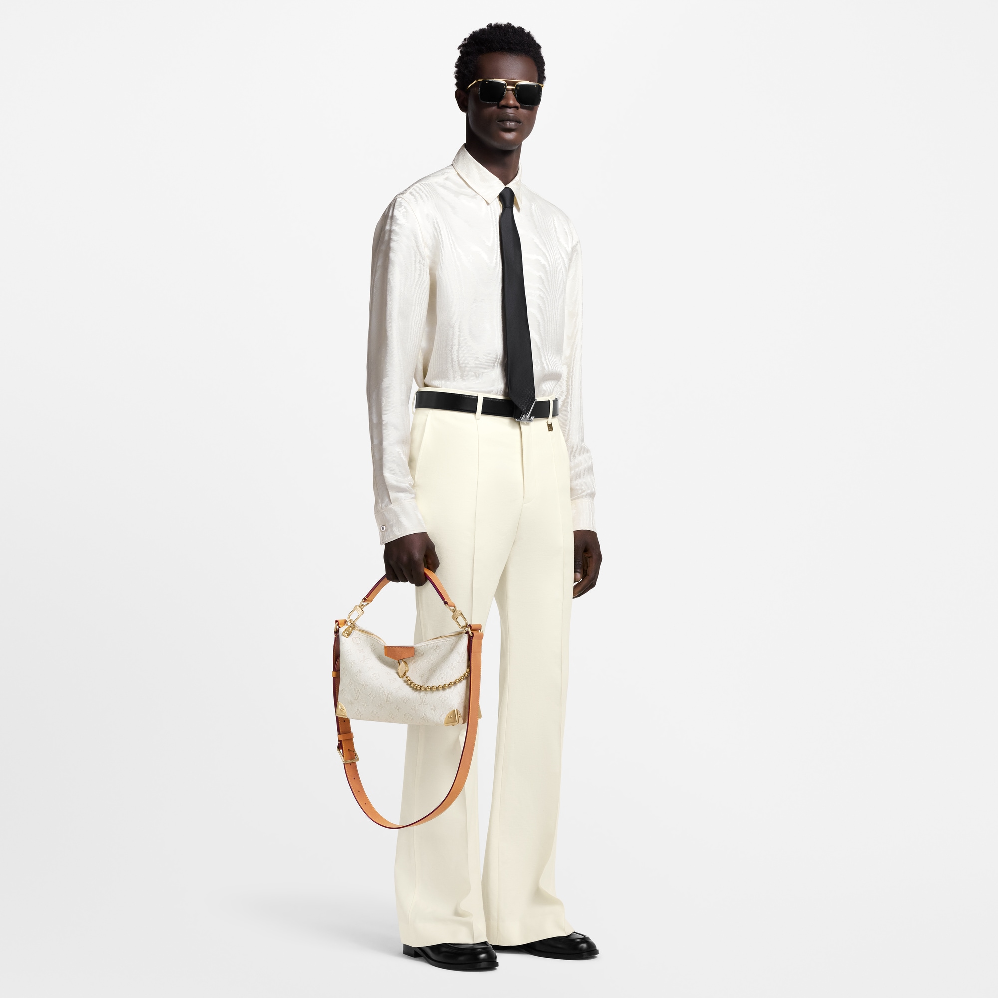 Silk-Blend Classic Evening Shirt  in Men