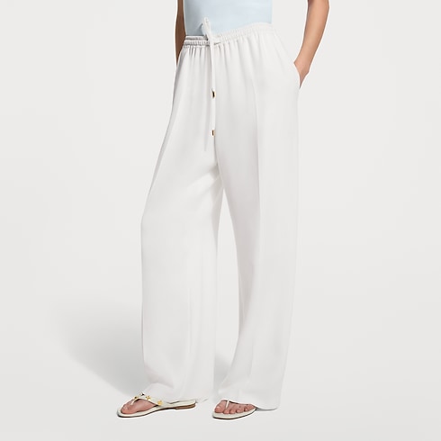 Silk Pajama Pants in Women's Ready-to-Wear Pants collections by Louis Vuitton (Product zoom)