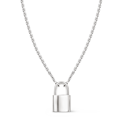 Silver Lockit Pendant, Sterling Silver in Jewellery's Categories All Fine Jewellery collections by Louis Vuitton (Product zoom)