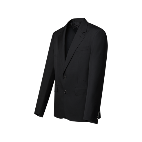 Single-Breasted Jacquard Gaston Jacket in Men's Ready-to-Wear All Ready-to-Wear collections by Louis Vuitton (Product zoom)