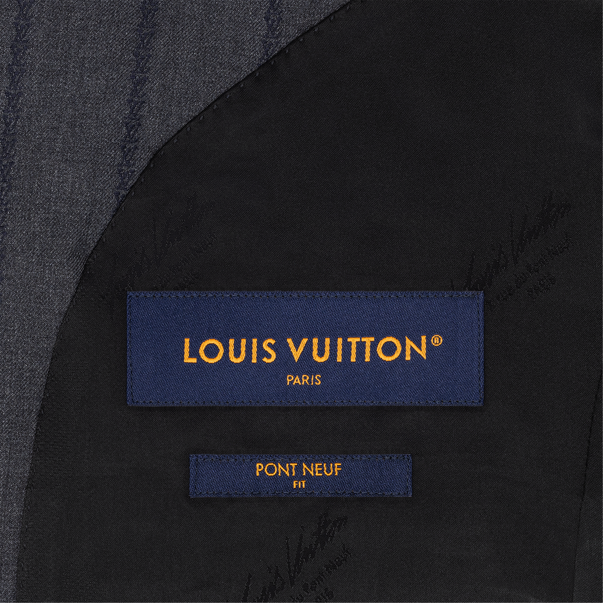 Single-Breasted Wool Pont Neuf Jacket  in Men