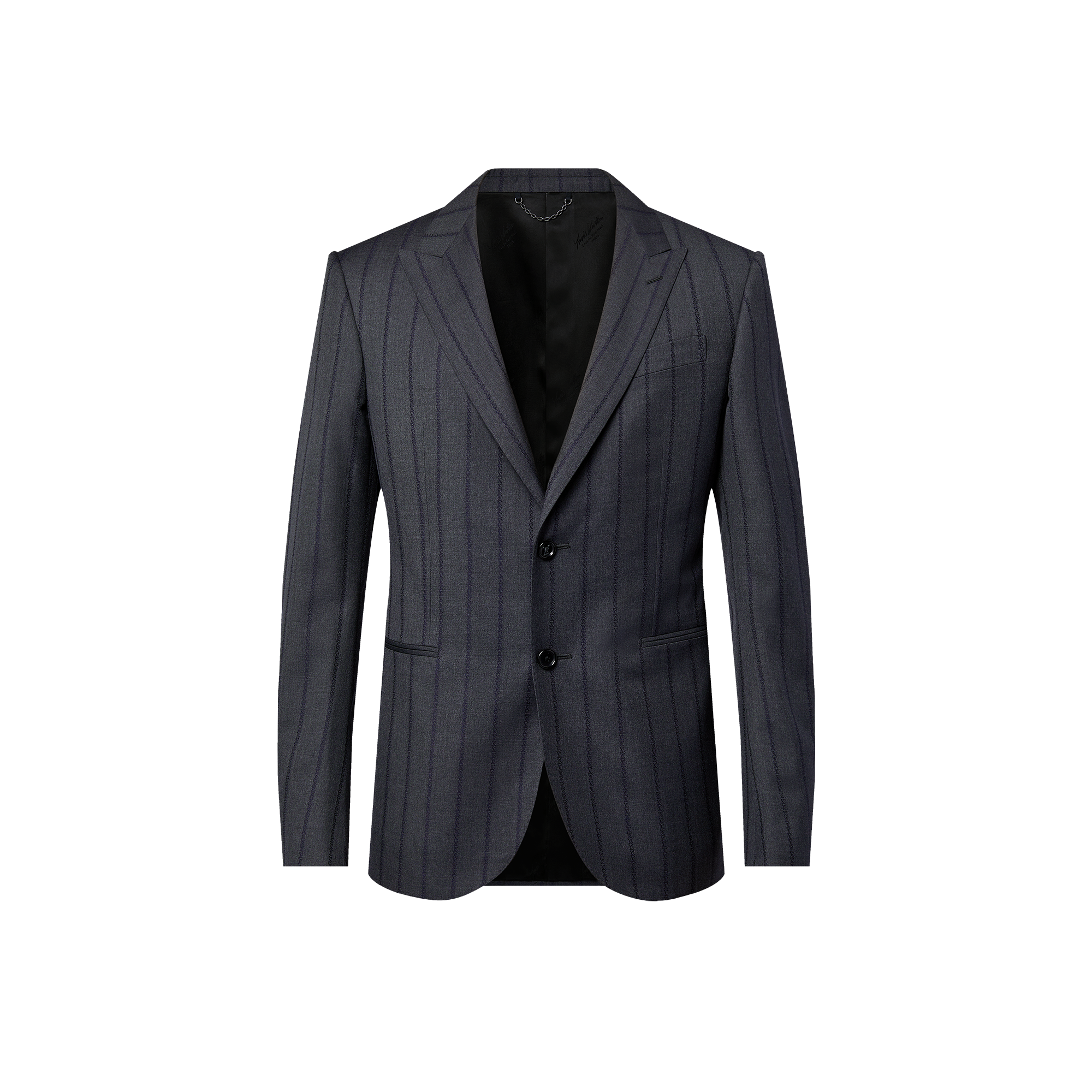 Single-Breasted Wool Pont Neuf Jacket  in Men
