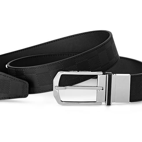 Slender 35mm Reversible Belt Other Leathers in Men's Accessories Men's Belts collections by Louis Vuitton (Product zoom)