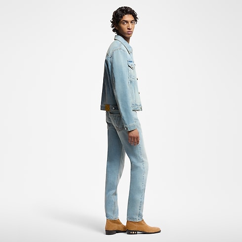Slim Fit Denim Pants in Men's Ready-to-Wear Denim collections by Louis Vuitton (Product zoom)