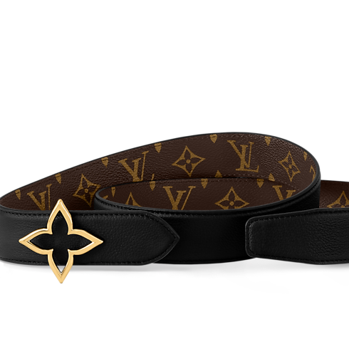 Slim Flower 35mm Reversible Belt Monogram in Women's Accessories Women's Belts collections by Louis Vuitton (Product zoom)