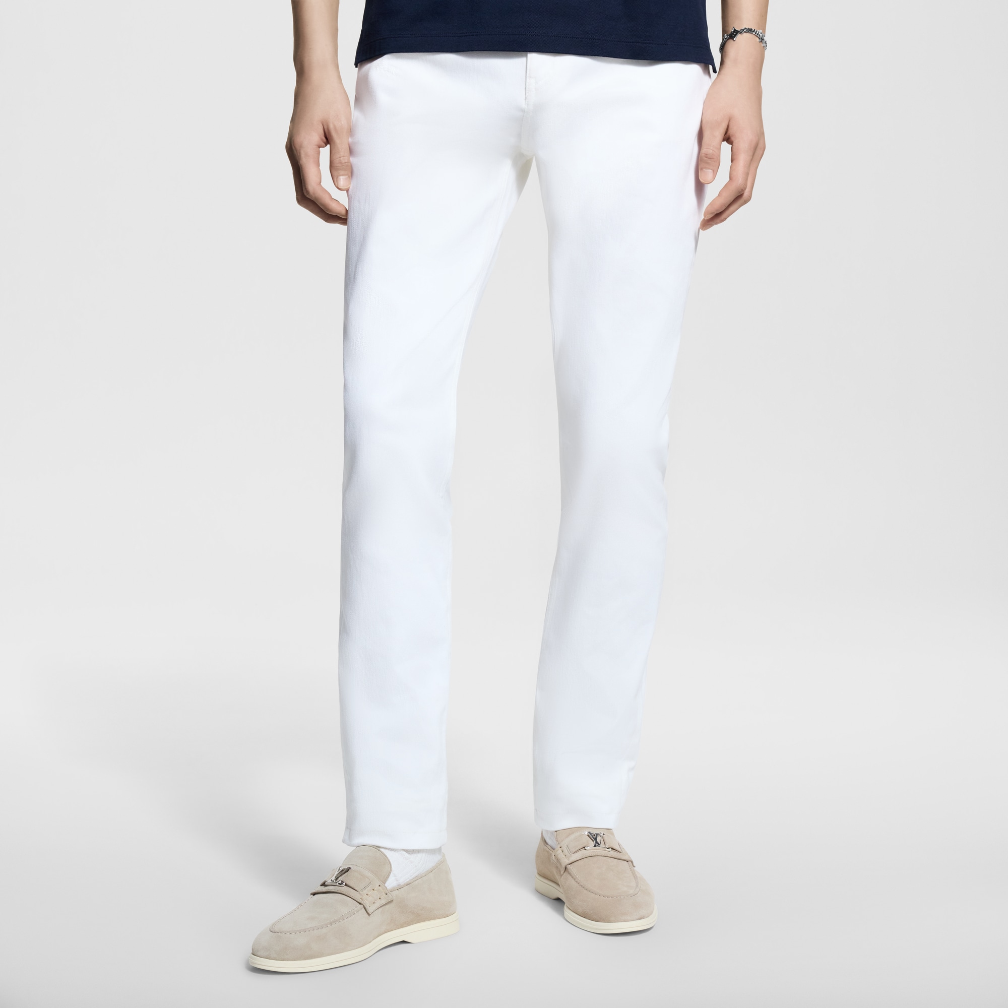 Slim Stretch Denim Pants  in Men
