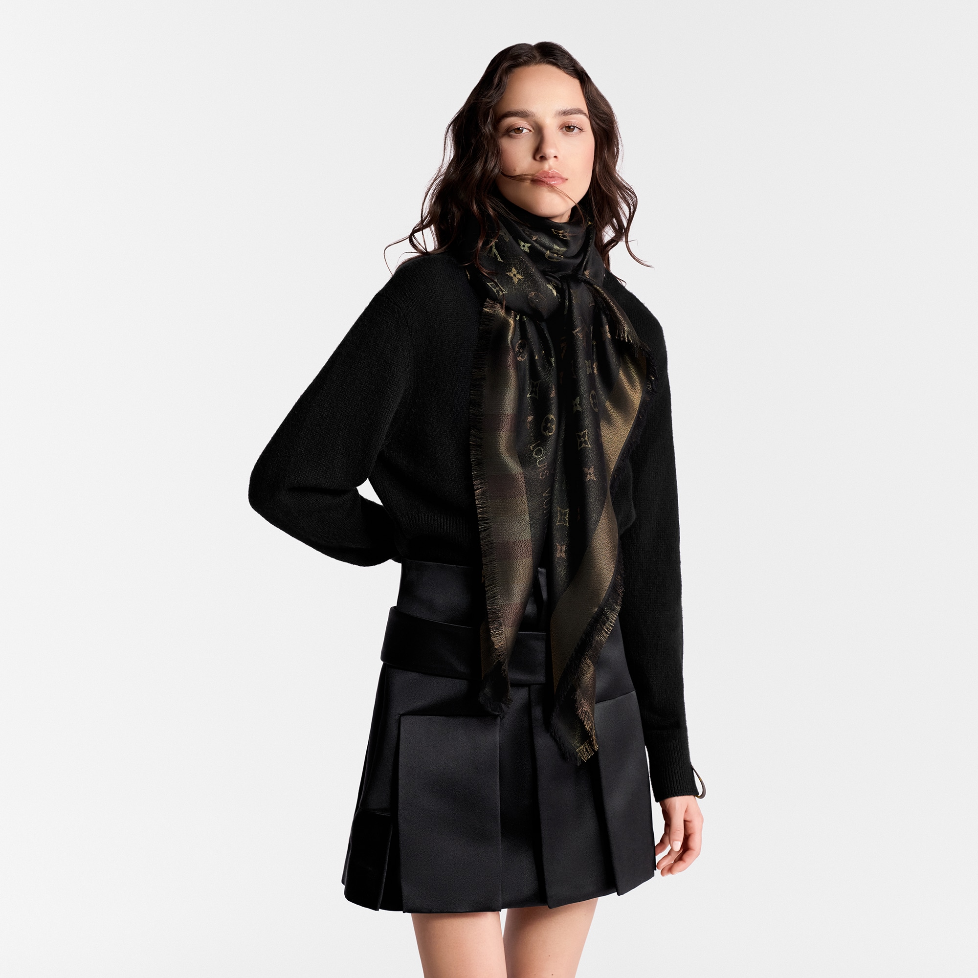 So Shine Monogram Shawl . in Women