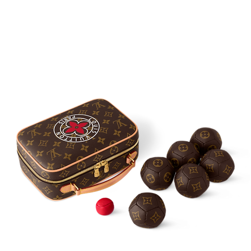 Soft Pétanque Set Monogram in Trunks, Travel and Home's Sport and Games } collections by Louis Vuitton (Product zoom)