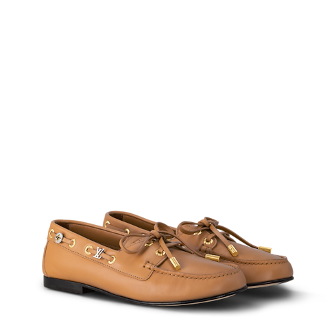 Soho Flat Boat Shoe in Women's Shoes Loafers and Ballerinas collections by Louis Vuitton (Product zoom)