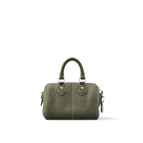 Speedy 18 Bandoulière Autruche in Les Extraordinaires's Exotics Men City Bags collections by Louis Vuitton (Product zoom)