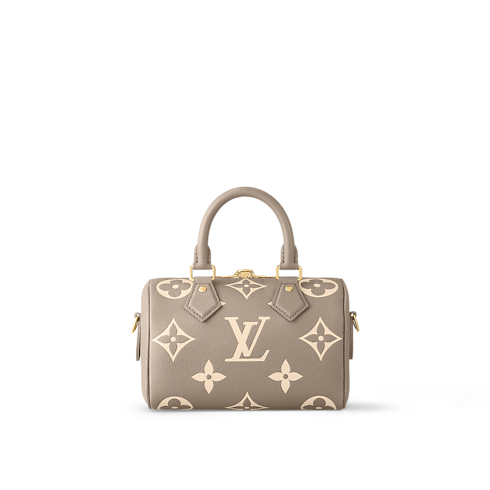 Speedy Bandoulière 20 Bicolour Monogram Empreinte Leather in Women's Handbags All Collections collections by Louis Vuitton (Product zoom)