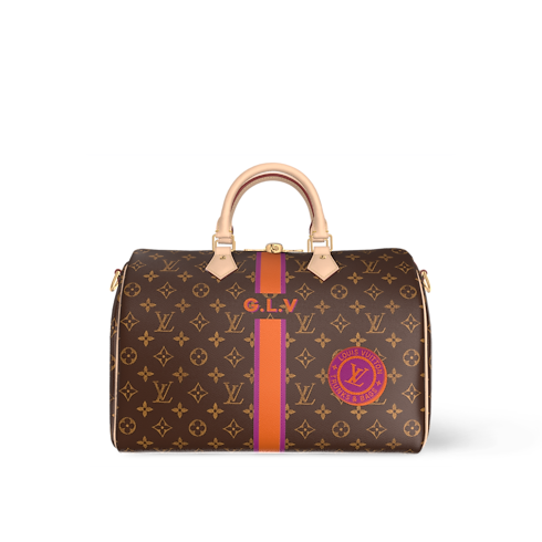Speedy Bandoulière 35 Mon Monogram Monogram in Gifts's Personalisation Bags and Small Leather Goods Personalisation collections by Louis Vuitton (Product zoom)