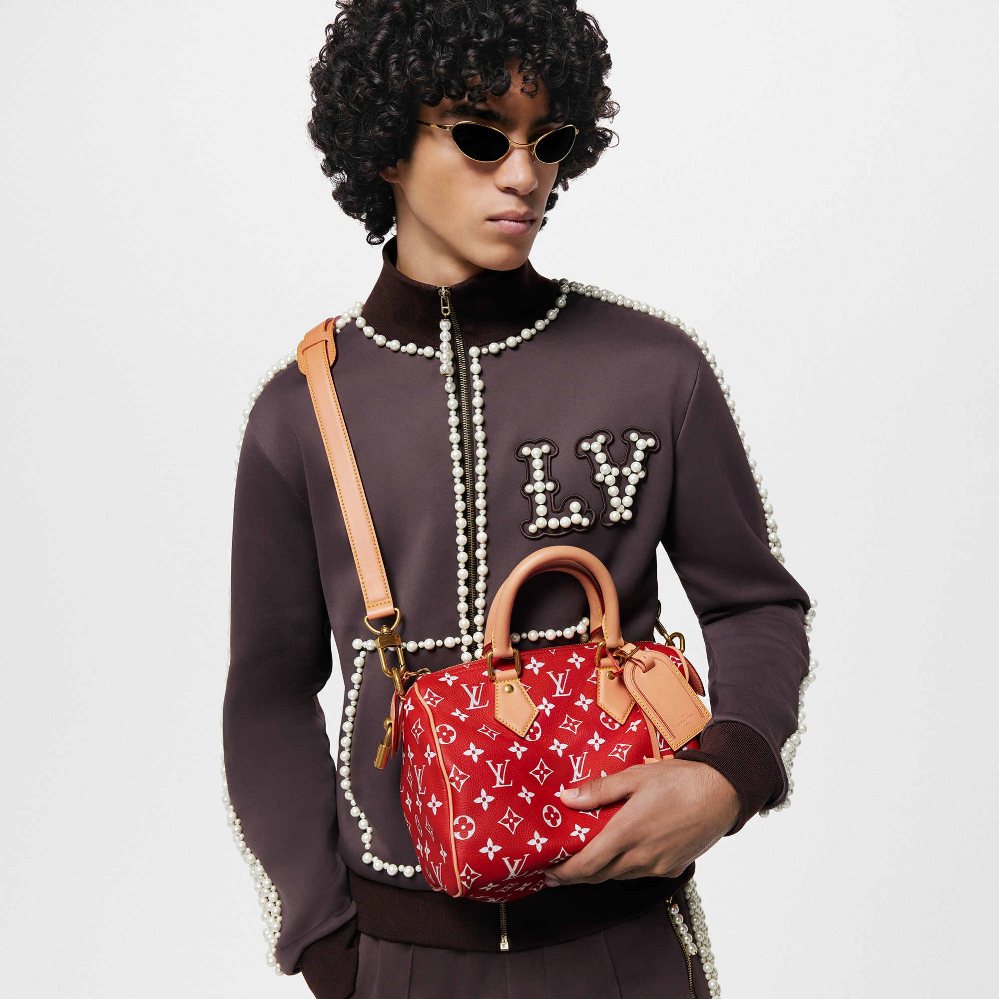 Speedy P9 Bandoulière 25 Autres Cuirs Monogram in Les Extraordinaires