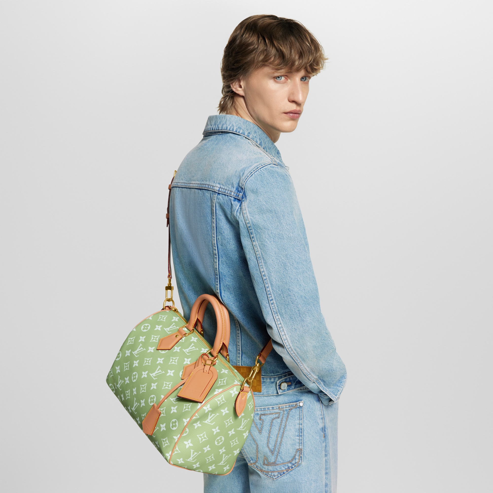 Speedy P9 Bandoulière 30 Autres Cuirs Monogram in Les Extraordinaires