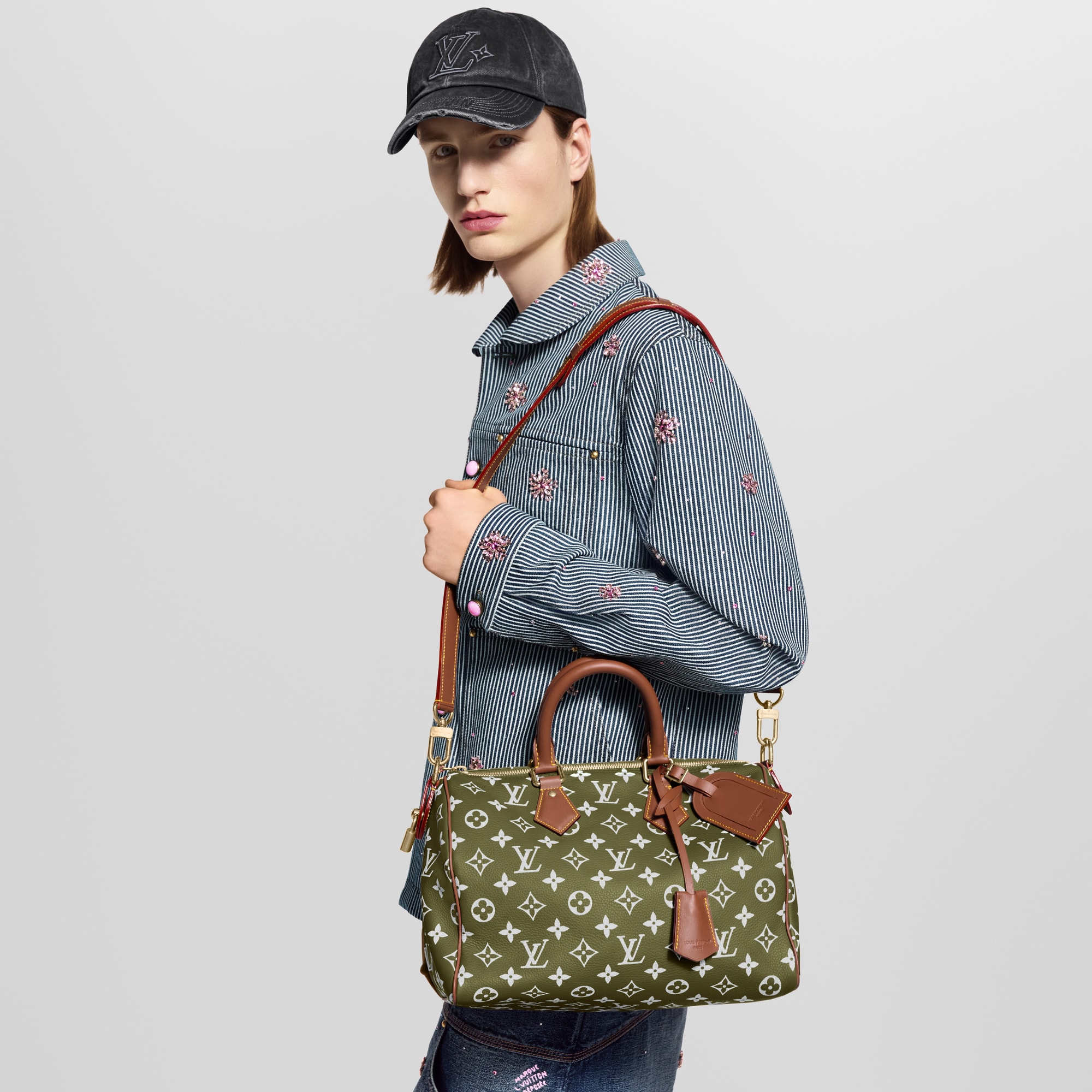 Speedy P9 Bandoulière 30 Autres Cuirs Monogram in Les Extraordinaires