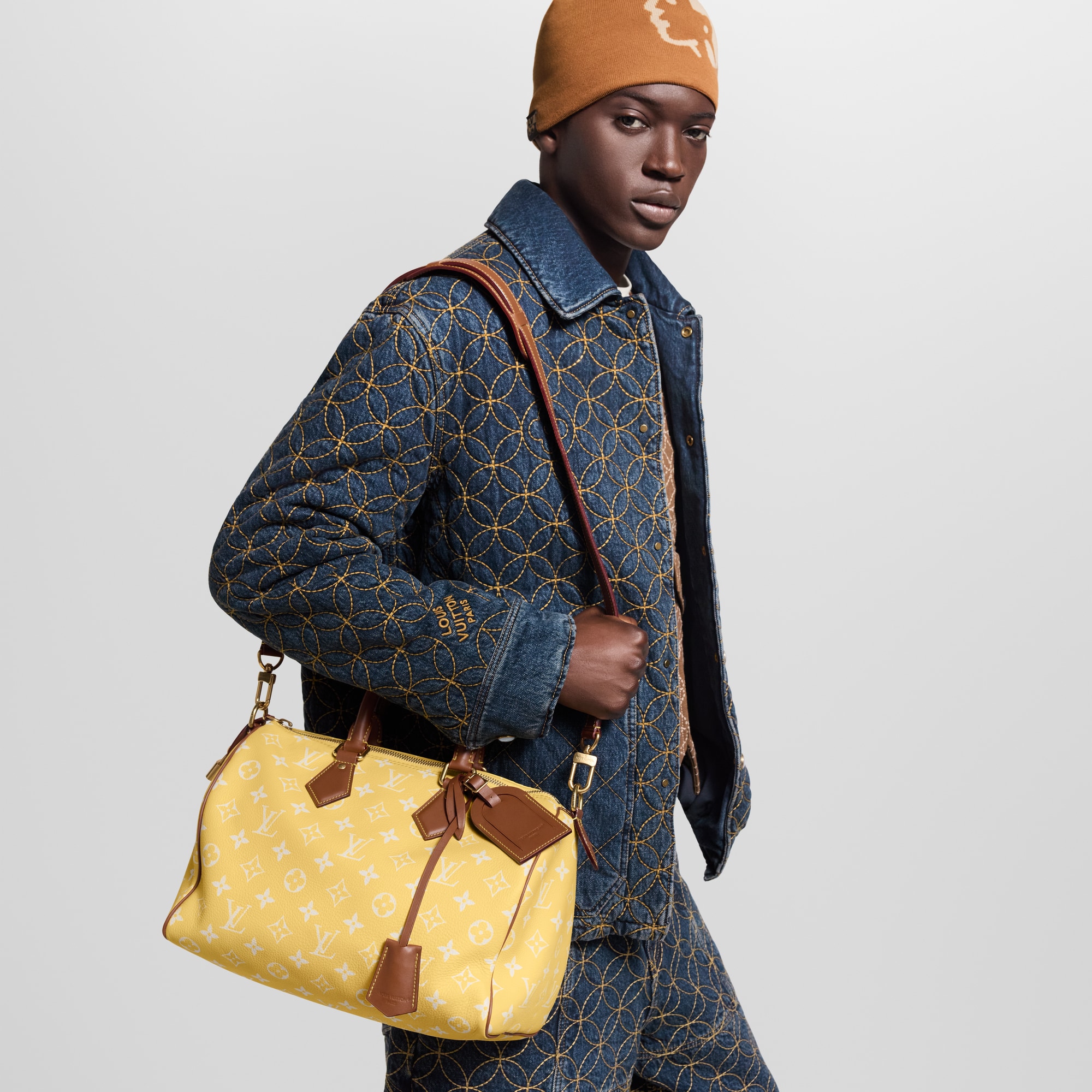 Speedy P9 Bandoulière 30 Autres Cuirs Monogram in Les Extraordinaires